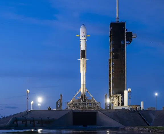 圖四：IMAP 任務發射火箭 Falcon 9